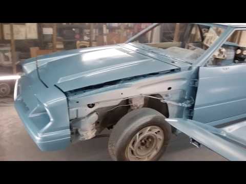 Thumbnail for My Blue 1982 Ford EXP Restoration Part 6 (It's Blue Again!) by Ford EXP