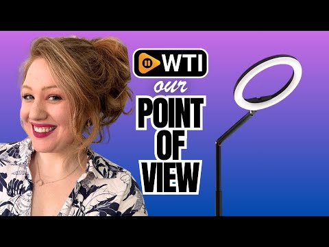 10.5"" Ring Light Overhead Phone Mount- Selfie Ring Light with Stand Phone Holder - WTI product video review