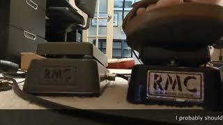 Video thumbnail for Wah Pedal Comparison RMC10 vs RMC3 by Ben Breard