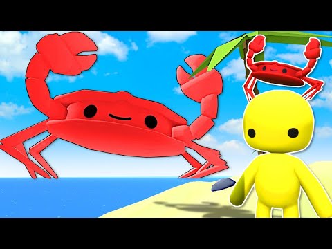 wobbly￼Life finding dancing Crab six buttons￼