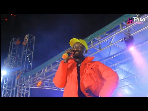 Rody Gavana Performing at Miss Tourism Teso grand finale