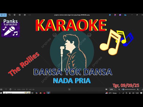 DANSA YOK DANSA - THE ROLLIES - KARAOKE (NADA PRIA) //harry dp.