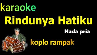 Download lagu RINDU NYA HATIKU ( TERE LIYE ) - KARAOKE DANGDUT KOPLO mp3