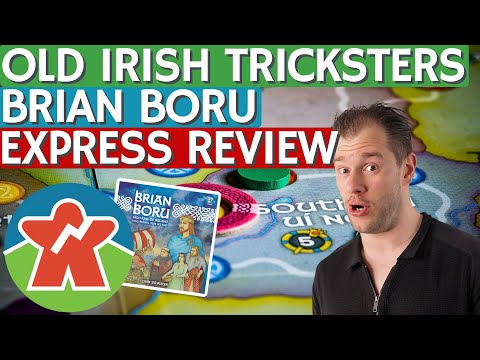 Brian Boru - Board Game Express Review - Old Irish Tricksters
