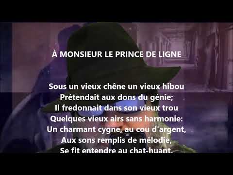 À M. le prince de Ligne - Voltaire lu par Yvon Jean