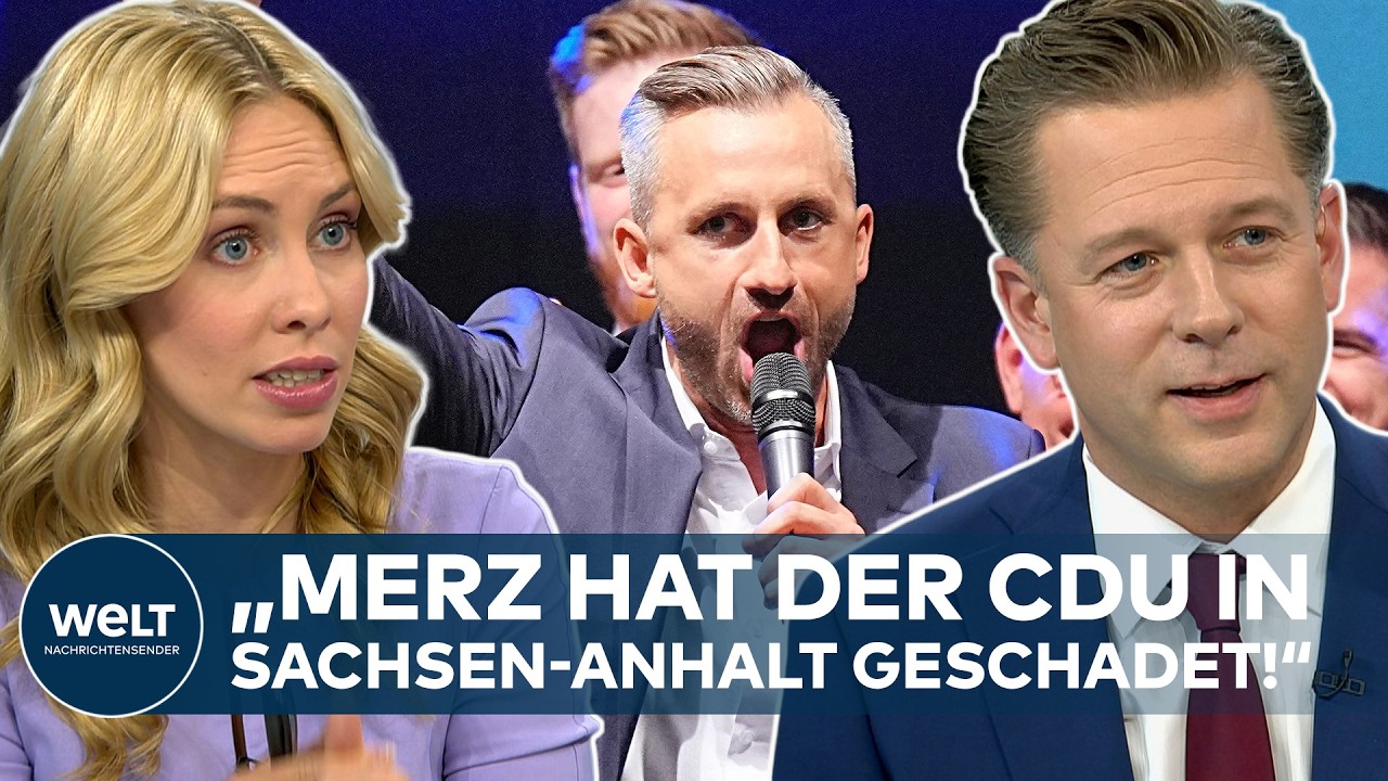 WAHL-HAMMER IN SACHSEN-ANHALT: Historischer AfD-Sieg ‒ Jetzt wackelt das Fundament der Merz-CDU