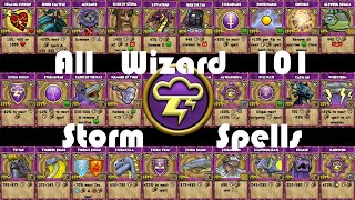 All Wizard101 Storm Spells & Locations (Spring 2021)