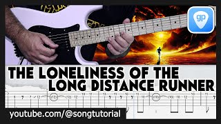 Iron Maiden | The Loneliness of the Long Distance Runner | TAB | Guitar Cover | Lesson