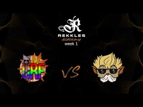 Rekkles Academy Week 1: Ultra Racoon Fire VS Why Heimer Yeets (Highlights)