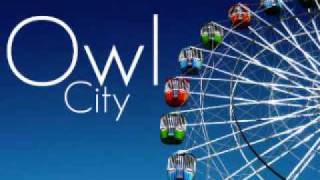 Owl City - Fuzzy Blue Lights [w/ lyrics]