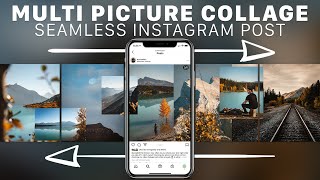 Easy SEAMLESS Instagram Carousel Collage!