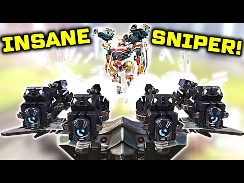 OMG! This Is The Most Insane SNIPER You've Ever Seen | Mk3 Behemoth & Buffed GAUSS | War Robots