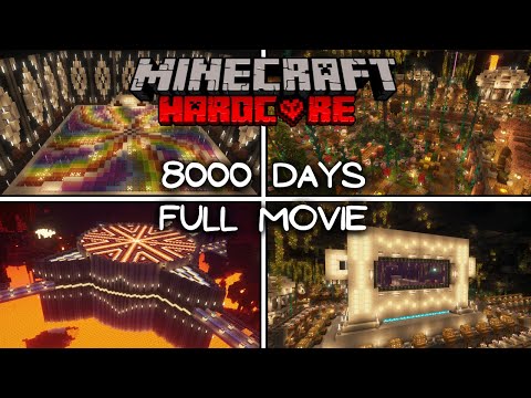 8000 Days of Hardcore Minecraft - Full Movie