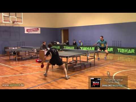 SPINLORD Blitzschlag 1.2 mm - chopping against topspin by Denis Kalachevskiy