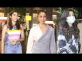 Raai Laxmi Gray Dress और Rashi Khanna New Look Pooja Hegde Cut Cake At Airport Subscribe Channel