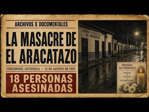 La masacre del aracatazo de chigorodo Antioquia Documental 
