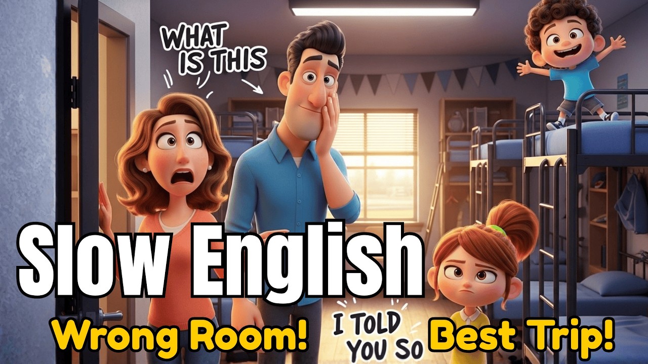 The Wrong Room, The Best Trip | Slow English for Beginners | Telling Stories in English (A1–A2) ✔