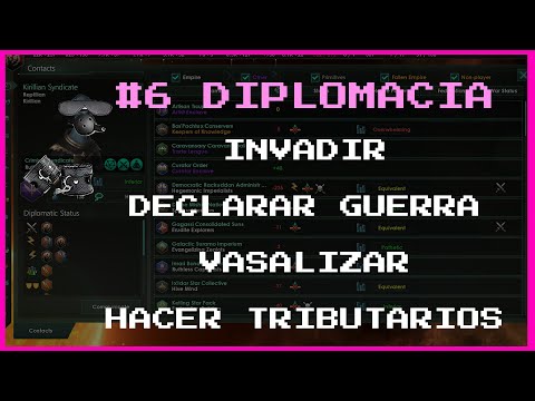 Stellaris Warfare Vassals and Tributaries - Basic Diplomacy