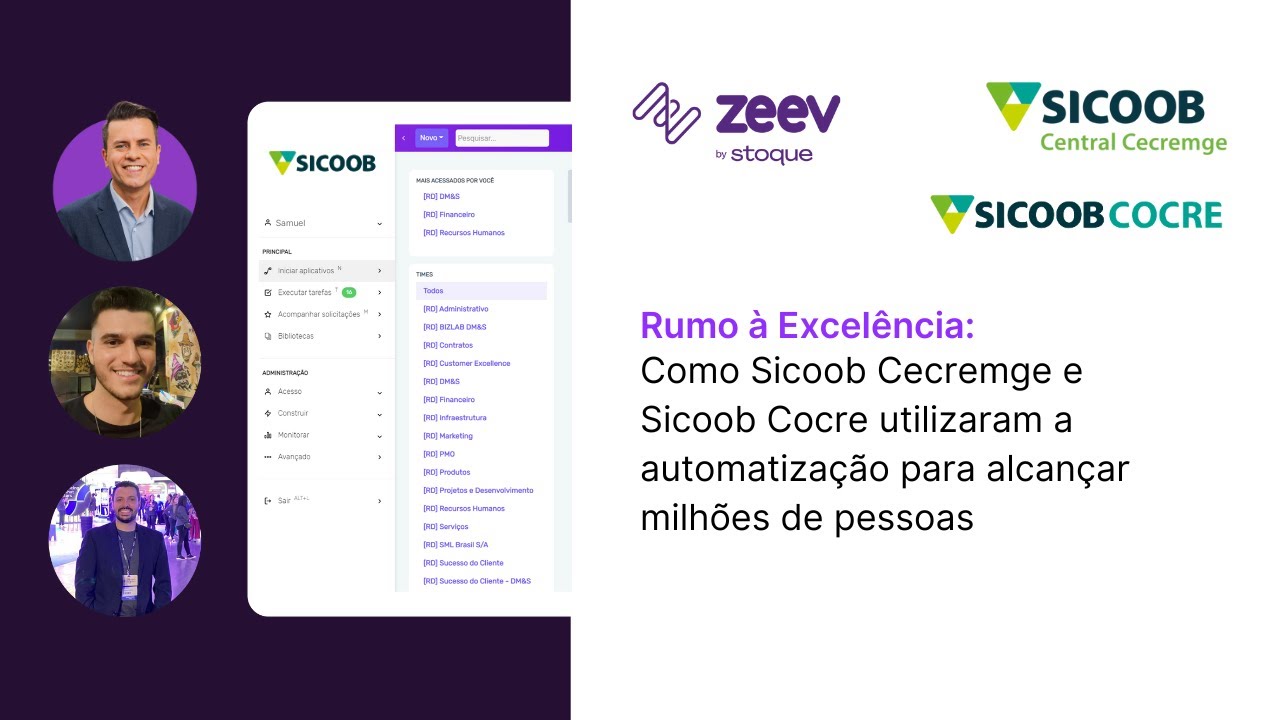 Como o sistema Sicoob utilizou a automatização para alcançar milhões de pessoas