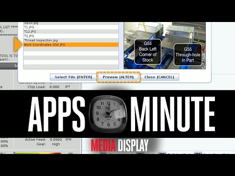 Apps Minute - The Media Display Function - Haas Automation, Inc.