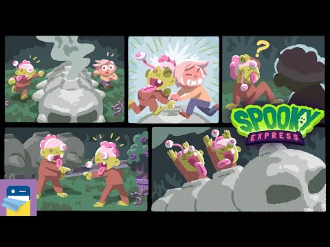 Spooky Express: World 6, Gargoyle Gardens Walkthrough Guide & iOS/Android Gameplay (Draknek Limited) - YouTube