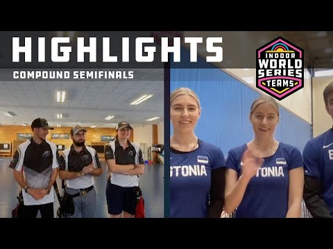 Highlights: Estonia v Arc Système – compound semifinal | 2021 Indoor World Series Finals