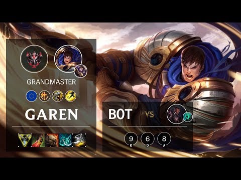 Garen Bot vs Lucian - EUW Grandmaster Patch 10.8