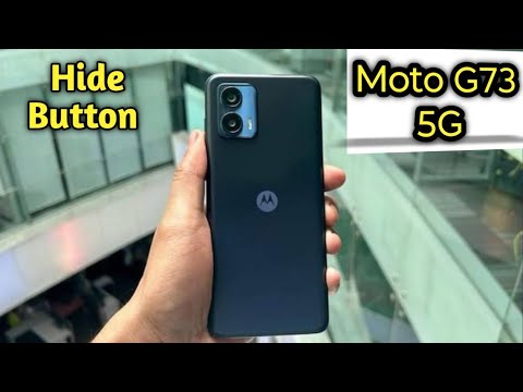 Back Button Setting In Moto G73 5G, How To Hide Back Button In Moto G73 5G, Navigation Button