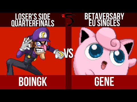 Betaversary EU: boingk (Waluigi) vs Gene (Jigglypuff) - SSF2 Losers Quarterfinals
