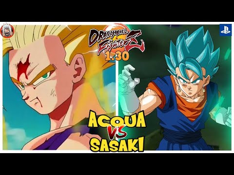 DBFZ ACQUA vs sasaki9 - Crazy Fights - Ver 1.30