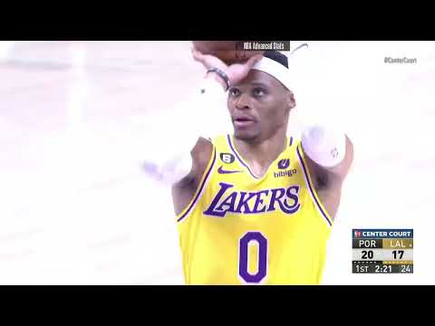 Russell Westbrook vs Portland Trail Blazers | 2022-12-01