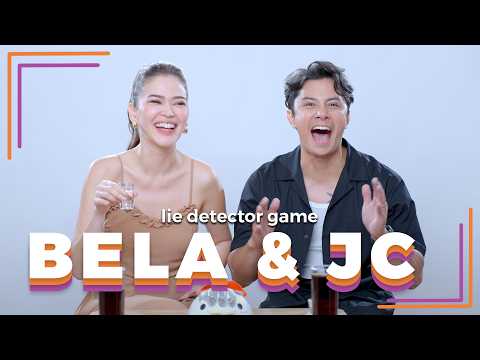 Bela Padilla and JC Santos Play a Lie Detector Drinking Game | Filipino | Rec•Create