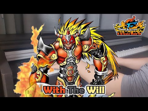 Digimon Frontier - With The Will in piano
