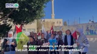 PA schoolchildren praising October 7