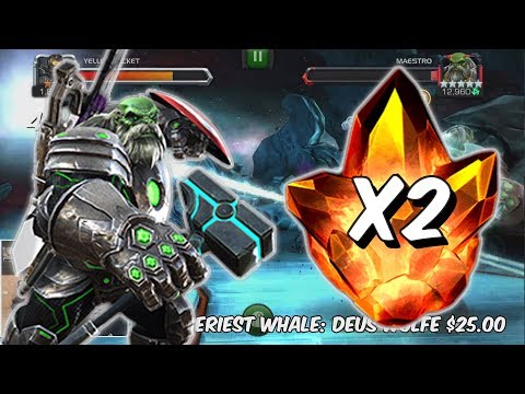 Free To Play Maestro Takedown & Double Four Star Crystal Opening! - Marvel Contest Of Champions