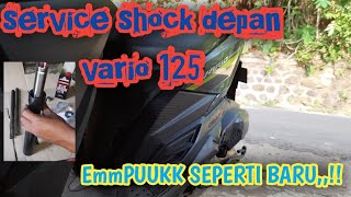 Download lagu Cara service shock depan vario 125 mp3