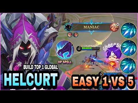 100% Unstoppable!! Helcurt One Shot Build - Build Top 1 Global Helcurt ~ MLBB