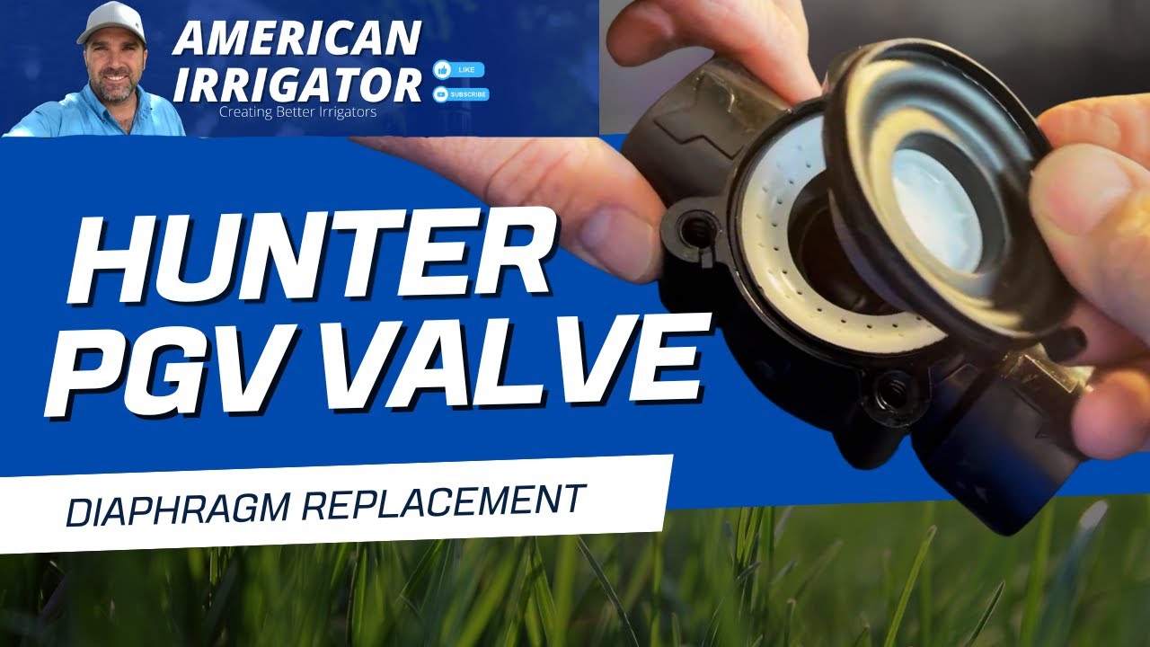 How To Replace The Diaphragm On A Hunter PGV Sprinkler Control Valve