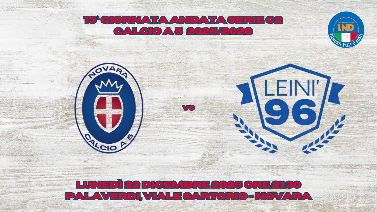 Novara C5 vs ASD Leinì 96