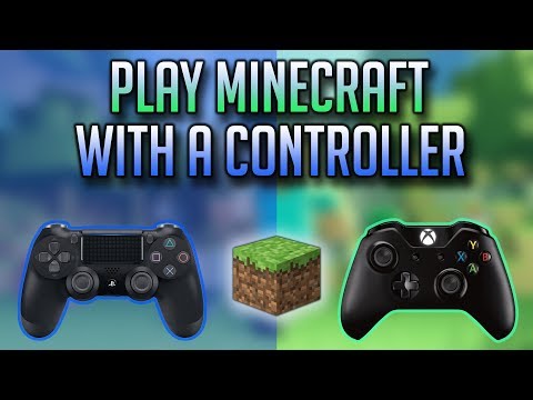 How To Play Minecraft With A Controller On Mac/PC! Connect Wireless and Wired Remotes!