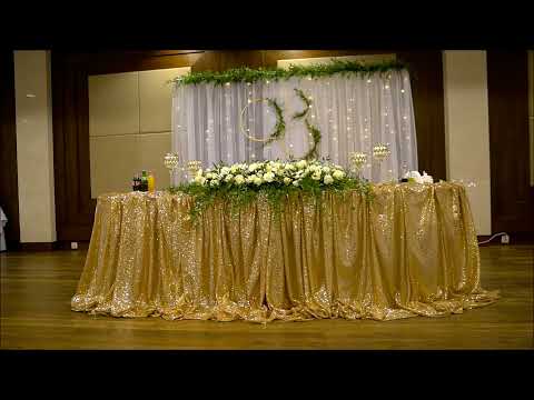 Hotel Prezydencki Rzeszów dekoracja sali na wesele , dekoracje weselne, kwiaty na wesele do ślubu.