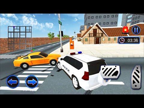 US Police Hummer Car Quad Bike Police - Driving Simulator - Best Android Gameplay #5