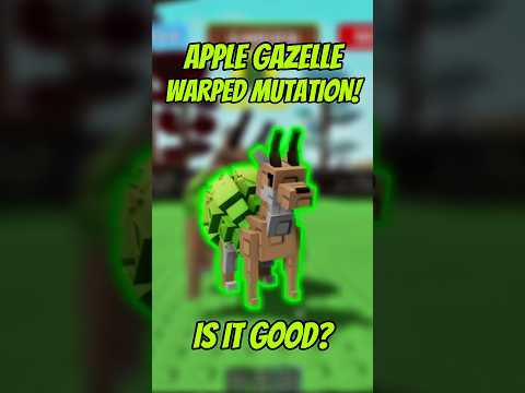 NEW! APPLE GAZELLE pet worth it? #growagarden #growagardenroblox #growagardentips #shorts