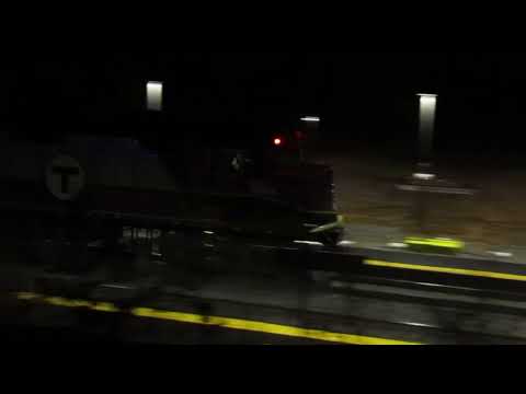 MBTA 1058 full throttle