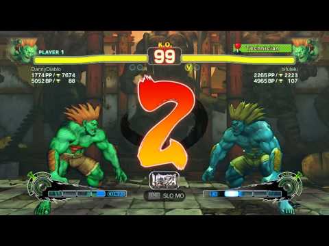 Ultra Street Fighter: Blanka vs Blanka