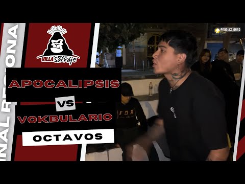 🏆 APOCALIPSIS vs VOKBULARIO || OCTAVOS DE FINAL || REGIONAL VILLA SALVAJE x STREET BLACK 🏆