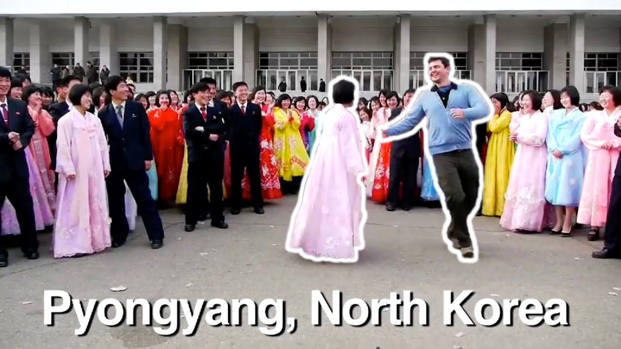 Happy People Dancing on Planet Earth