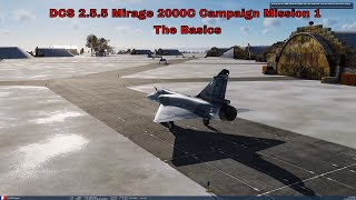 Mirage 2000C Campaign | Mission 1: The Basics | DCS World Gameplay | 1440p