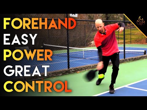 How To - Pickleball Forehand Technique - 8 Step Tutorial to a Pro Like Forehand | Pickleball Lesson