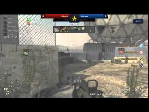 EGL7 : Call of Duty MW3 (PS3) : eNigma vs Infensus : WBR1 - Map 1